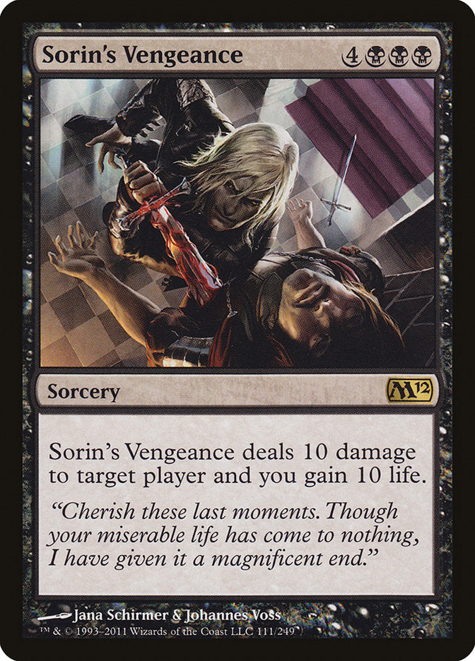 Sorin's Vengeance [Magic 2012] | Tables and Towers