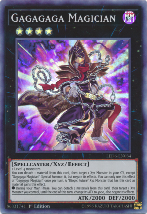 Gagagaga Magician [LED6-EN034] Super Rare | Tables and Towers