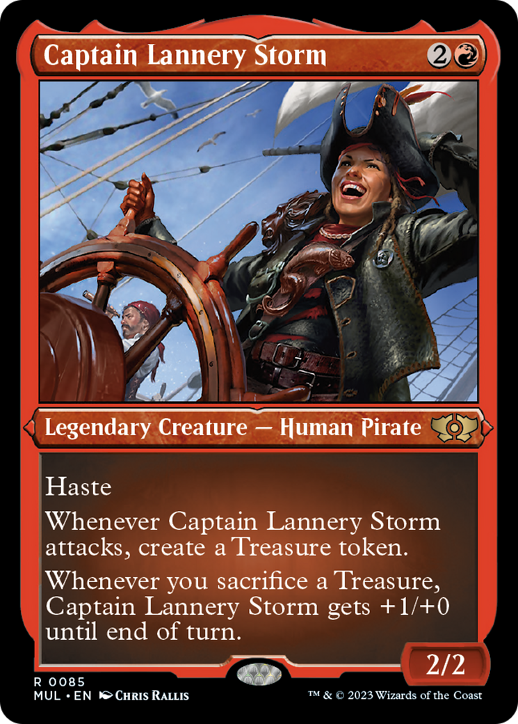 Captain Lannery Storm (Foil Etched) [Multiverse Legends] | Tables and Towers