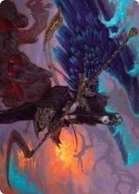 Eradicator Valkyrie Art Card [Kaldheim Art Series] | Tables and Towers