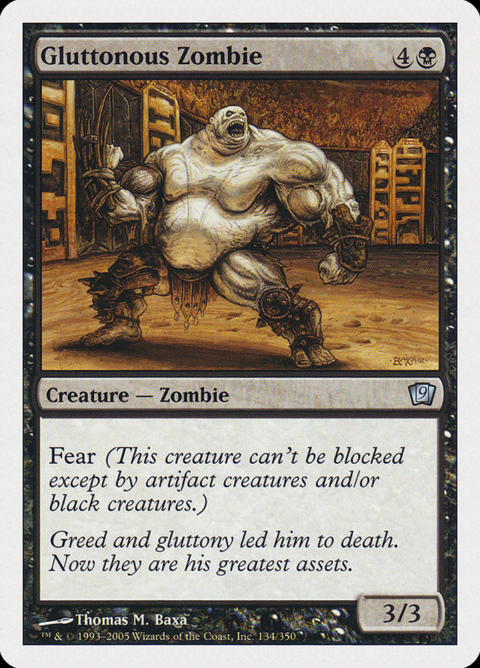 Gluttonous Zombie [Ninth Edition] | Tables and Towers
