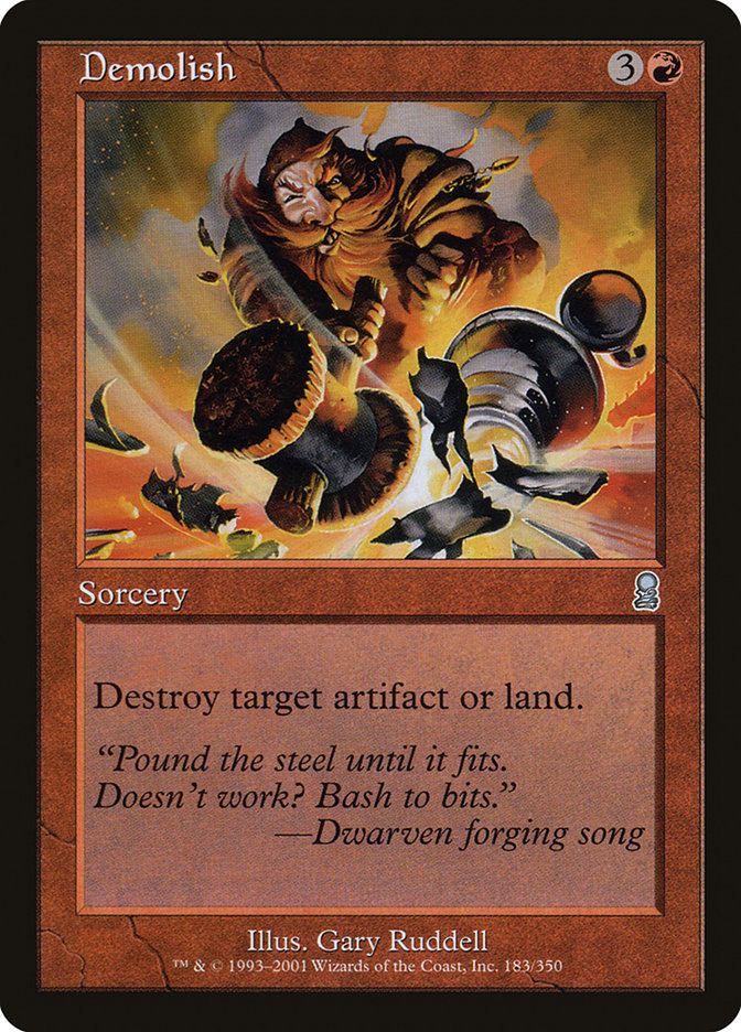 Demolish [Odyssey] | Tables and Towers