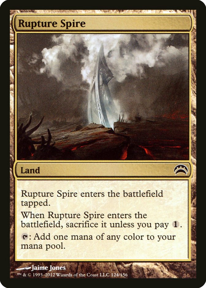 Rupture Spire [Planechase 2012] | Tables and Towers