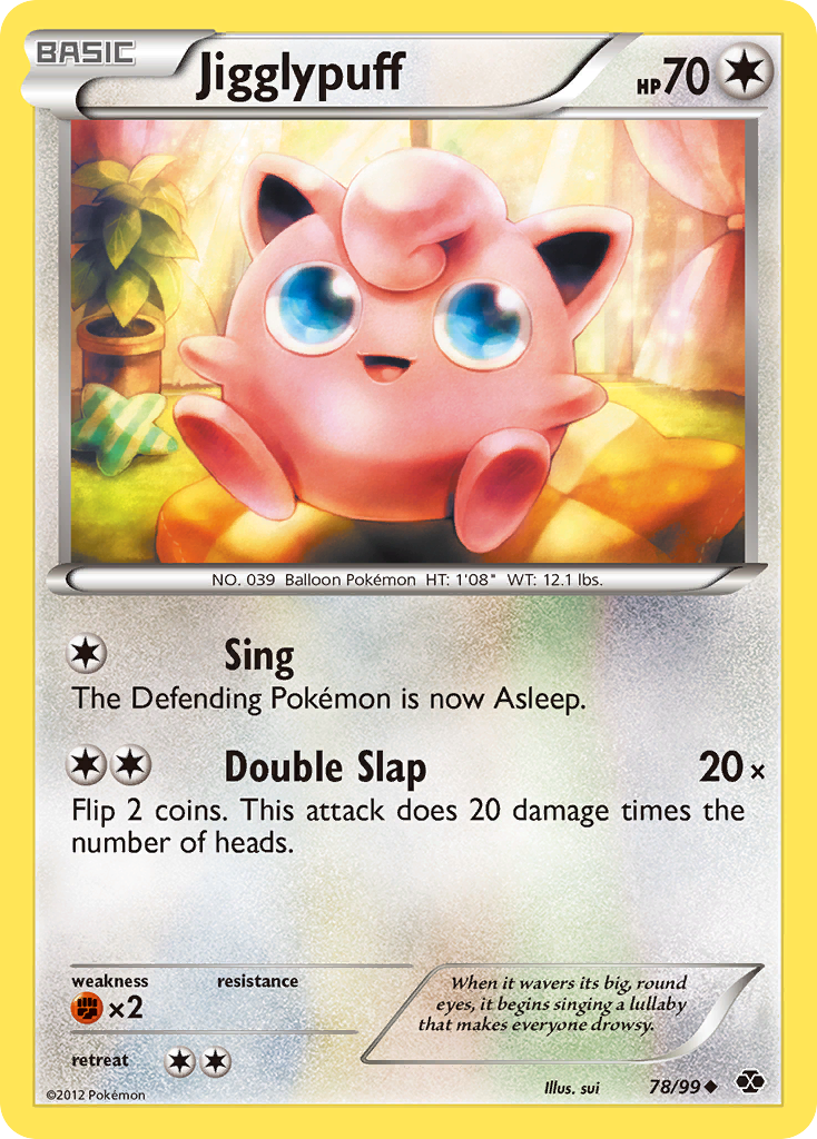 Jigglypuff (78/99) [Black & White: Next Destinies] | Tables and Towers