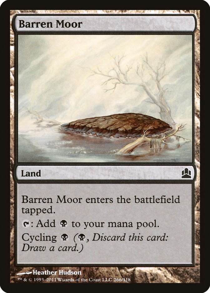 Barren Moor [Commander 2011] | Tables and Towers