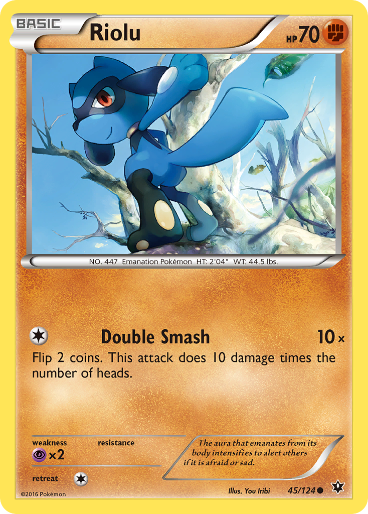 Riolu (45/124) [XY: Fates Collide] | Tables and Towers