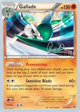 Gallade (84/162) (Infinite Force - Diego Cassiraga) [World Championships 2017] | Tables and Towers