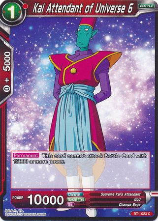 Kai Attendant of Universe 6 (BT1-023) [Galactic Battle] | Tables and Towers