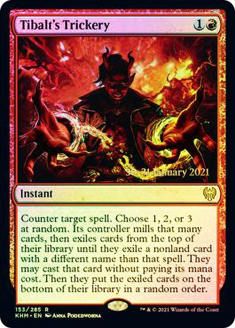 Tibalt's Trickery [Kaldheim Prerelease Promos] | Tables and Towers