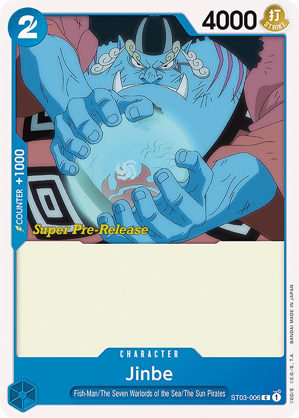 Jinbe [Super Pre-Release Starter Deck: The Seven Warlords of the Sea] | Tables and Towers