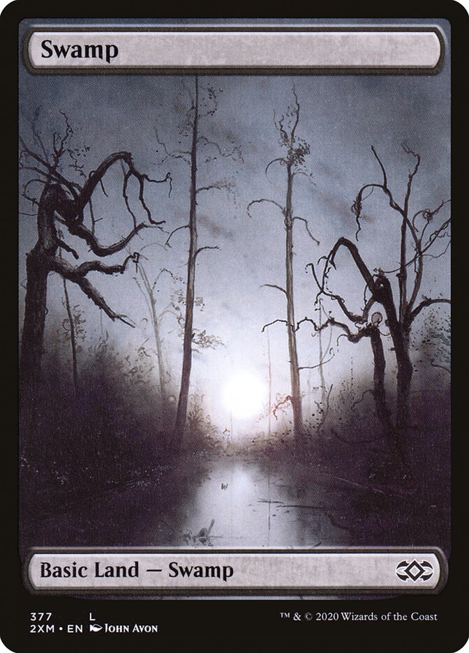 Swamp (377) [Double Masters] | Tables and Towers