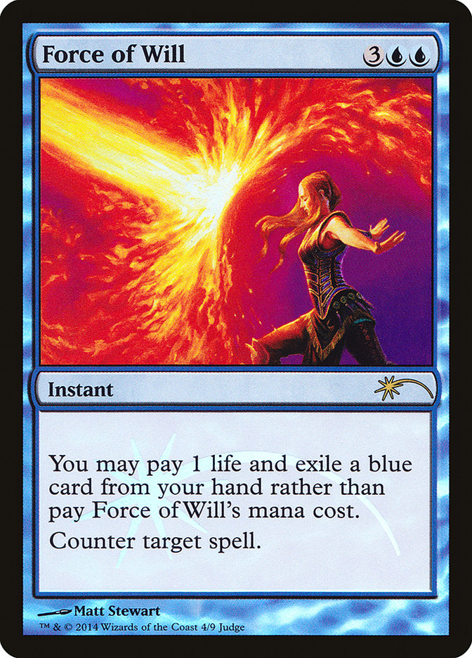 Force of Will [Judge Gift Cards 2014] | Tables and Towers