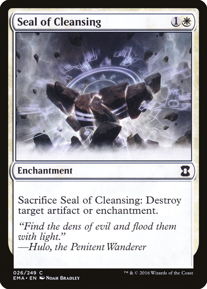 Seal of Cleansing [Eternal Masters] | Tables and Towers