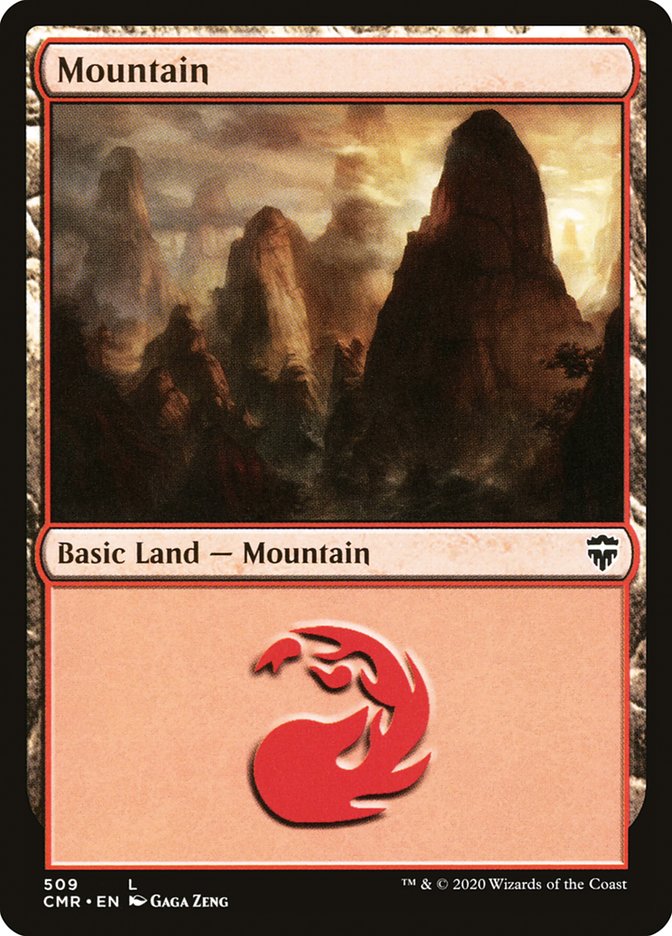 Mountain (509) [Commander Legends] | Tables and Towers