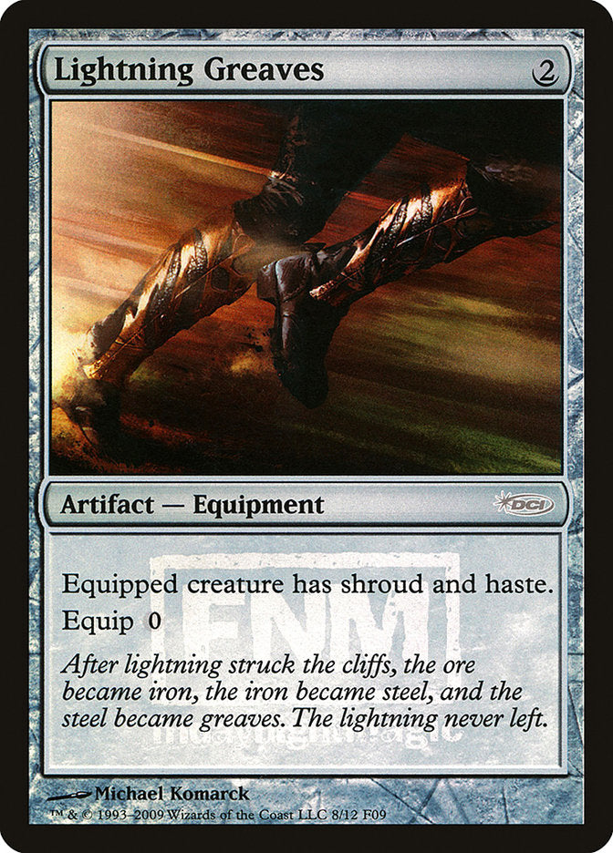 Lightning Greaves [Friday Night Magic 2009] | Tables and Towers