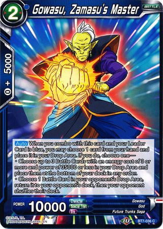 Gowasu, Zamasu's Master (BT7-036) [Assault of the Saiyans] | Tables and Towers