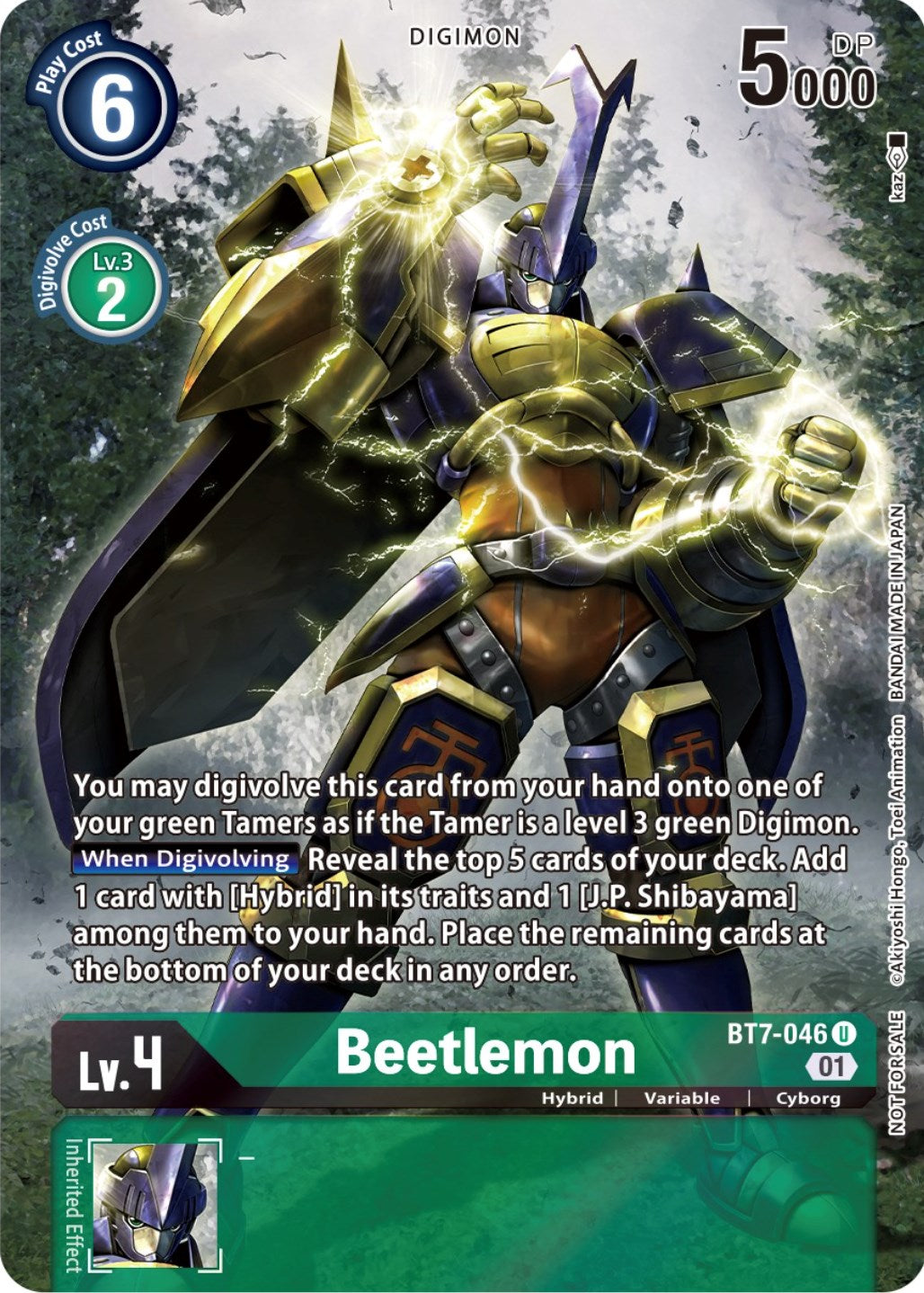 Beetlemon [BT7-046] (2nd Anniversary Frontier Card) [Next Adventure Promos] | Tables and Towers