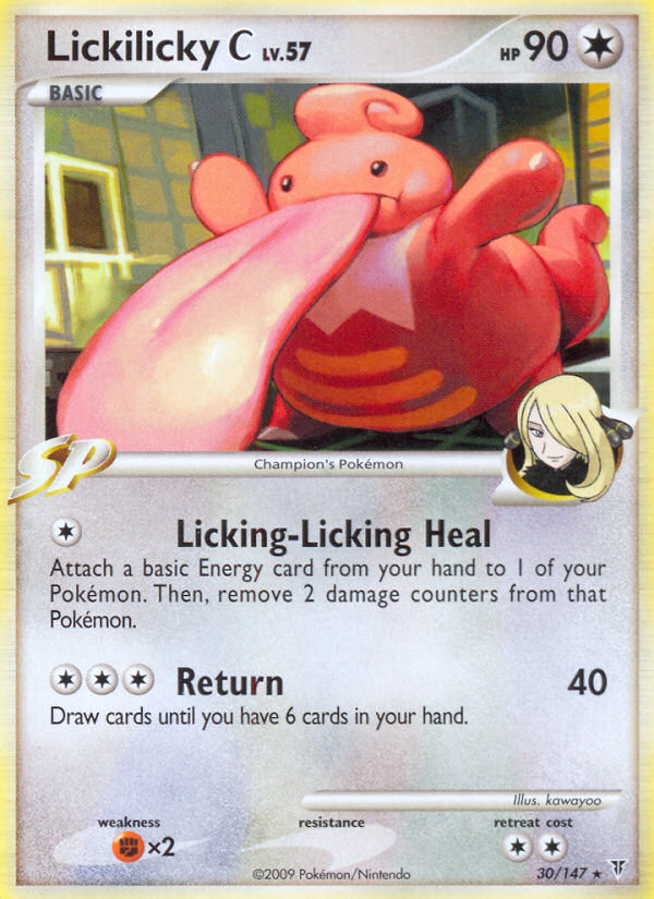 Lickilicky C (30/147) [Platinum: Supreme Victors] | Tables and Towers