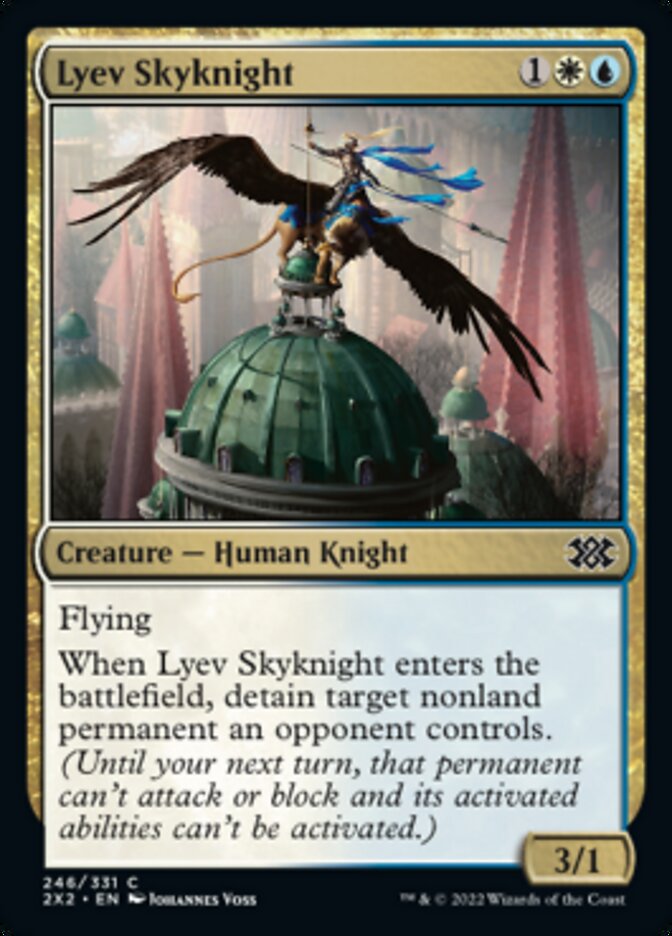 Lyev Skyknight [Double Masters 2022] | Tables and Towers