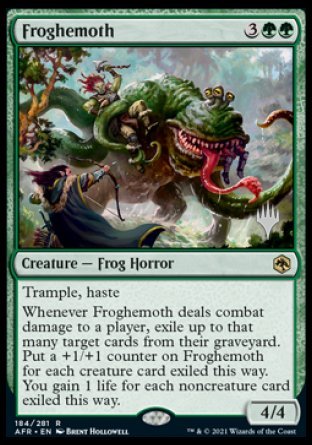 Froghemoth (Promo Pack) [Dungeons & Dragons: Adventures in the Forgotten Realms Promos] | Tables and Towers