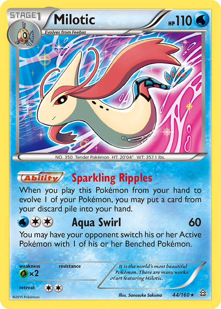 Milotic (44/160) [XY: Primal Clash] | Tables and Towers