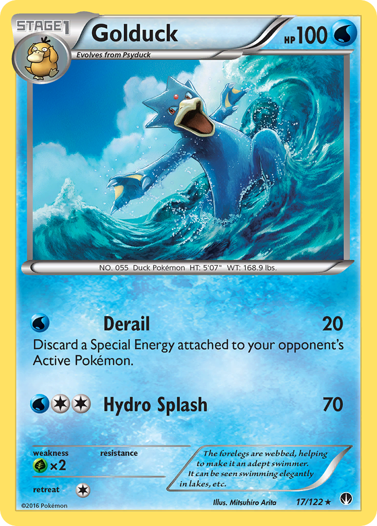 Golduck (17/122) [XY: BREAKpoint] | Tables and Towers