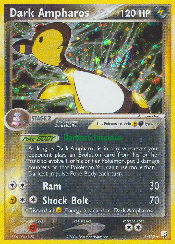 Dark Ampharos (2/109) [EX: Team Rocket Returns] | Tables and Towers