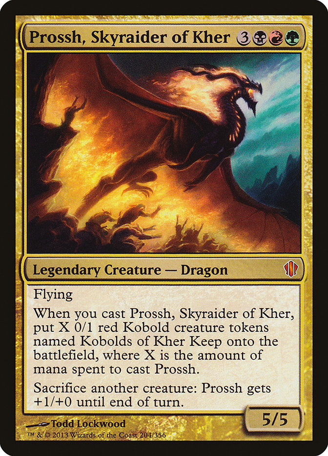 Prossh, Skyraider of Kher [Commander 2013] | Tables and Towers