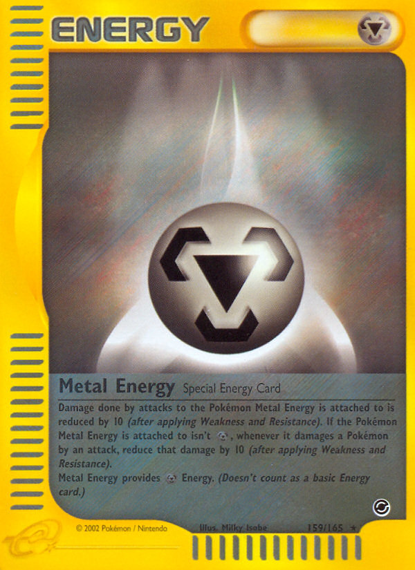 Metal Energy (159/165) [Expedition: Base Set] | Tables and Towers