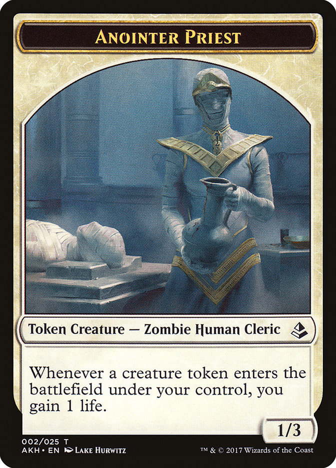 Anointer Priest // Drake Double-Sided Token [Amonkhet Tokens] | Tables and Towers