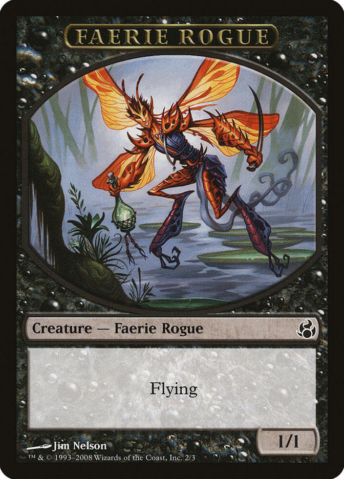 Faerie Rogue Token [Morningtide Tokens] | Tables and Towers