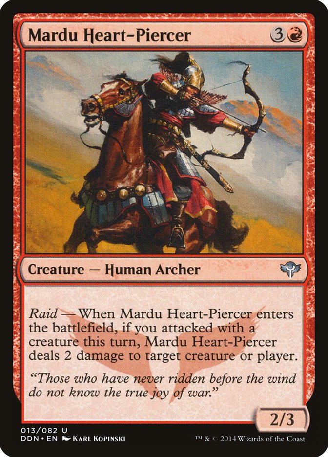 Mardu Heart-Piercer [Duel Decks: Speed vs. Cunning] | Tables and Towers