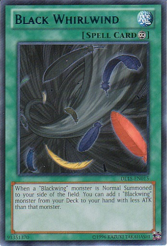 Black Whirlwind (Blue) [DL15-EN015] Rare | Tables and Towers