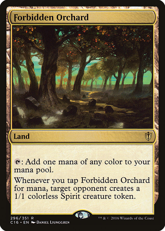 Forbidden Orchard [Commander 2016] | Tables and Towers