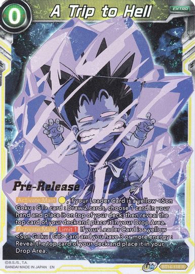 A Trip to Hell (BT14-118) [Cross Spirits Prerelease Promos] | Tables and Towers