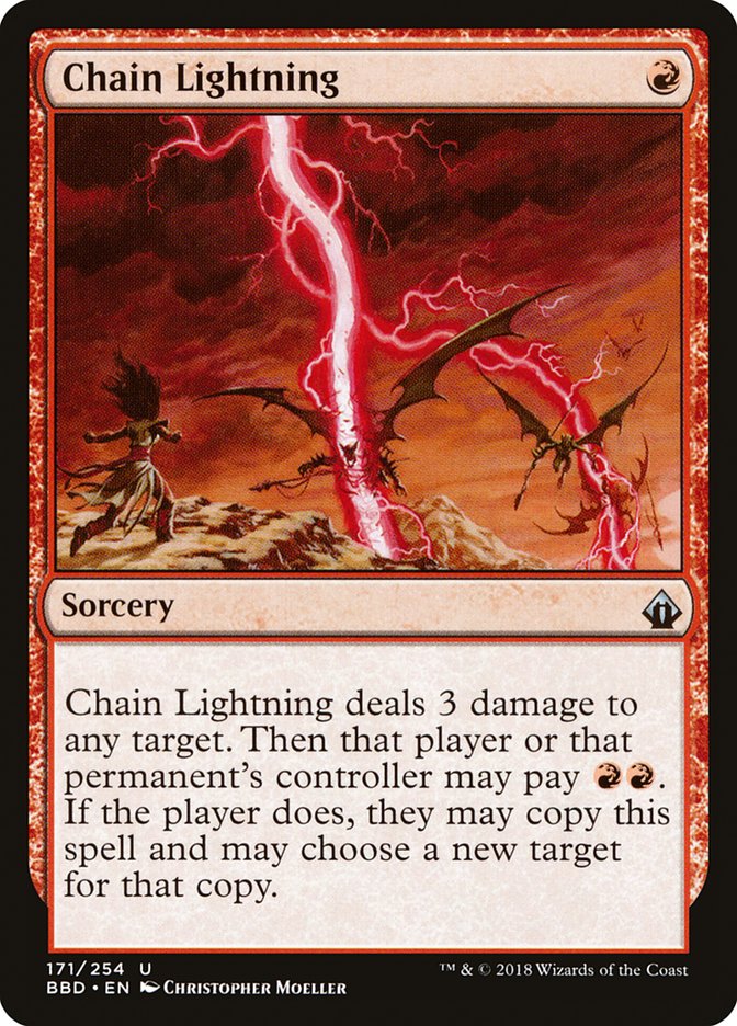 Chain Lightning [Battlebond] | Tables and Towers