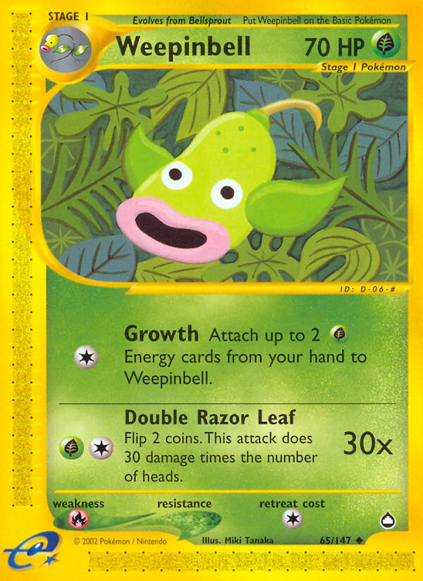 Weepinbell (65/147) [Aquapolis] | Tables and Towers