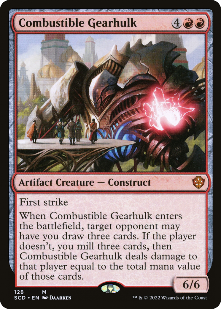 Combustible Gearhulk [Starter Commander Decks] | Tables and Towers