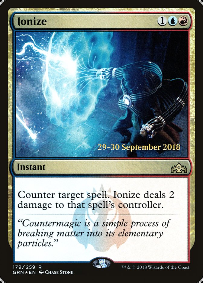 Ionize [Guilds of Ravnica Prerelease Promos] | Tables and Towers