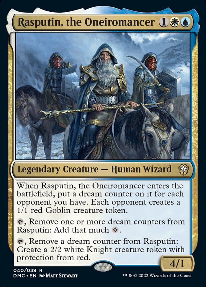 Rasputin, the Oneiromancer [Dominaria United Commander] | Tables and Towers