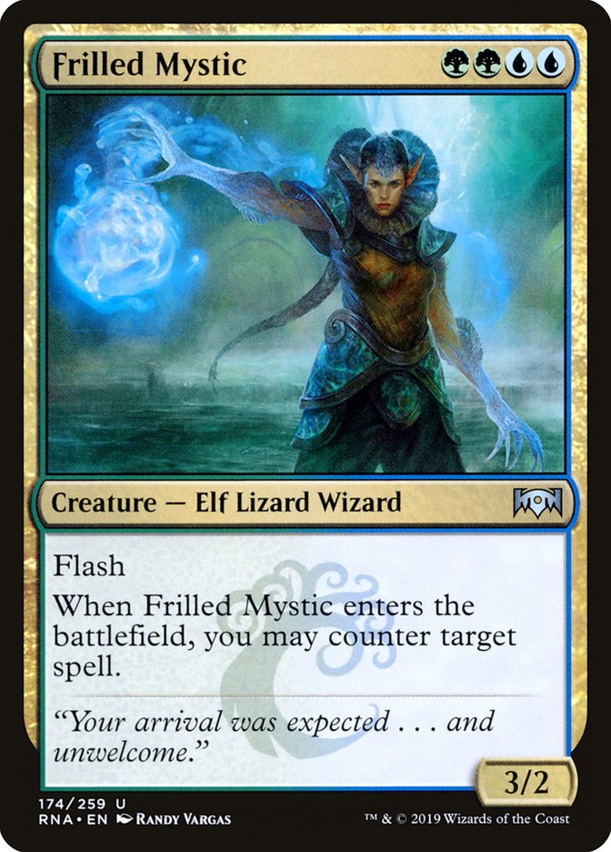 Frilled Mystic [Ravnica Allegiance] | Tables and Towers