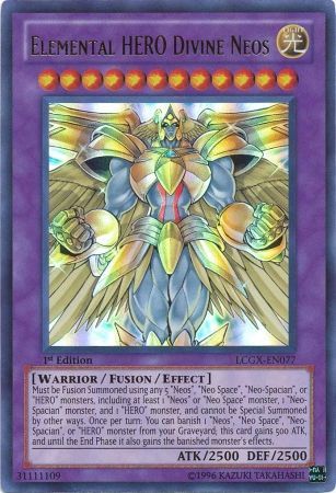 Elemental HERO Divine Neos [LCGX-EN077] Ultra Rare | Tables and Towers