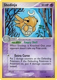 Shedinja (14/107) (Theme Deck Exclusive) [EX: Deoxys] | Tables and Towers