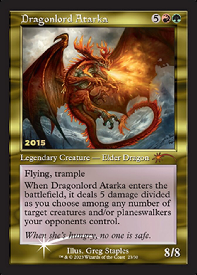 Dragonlord Atarka [30th Anniversary Promos] | Tables and Towers