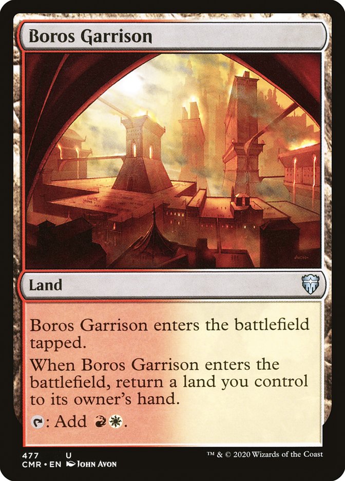 Boros Garrison [Commander Legends] | Tables and Towers