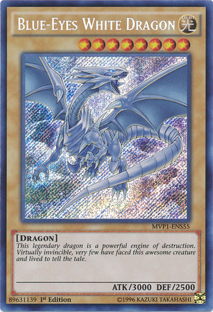 Blue-Eyes White Dragon [MVP1-ENS55] Secret Rare | Tables and Towers