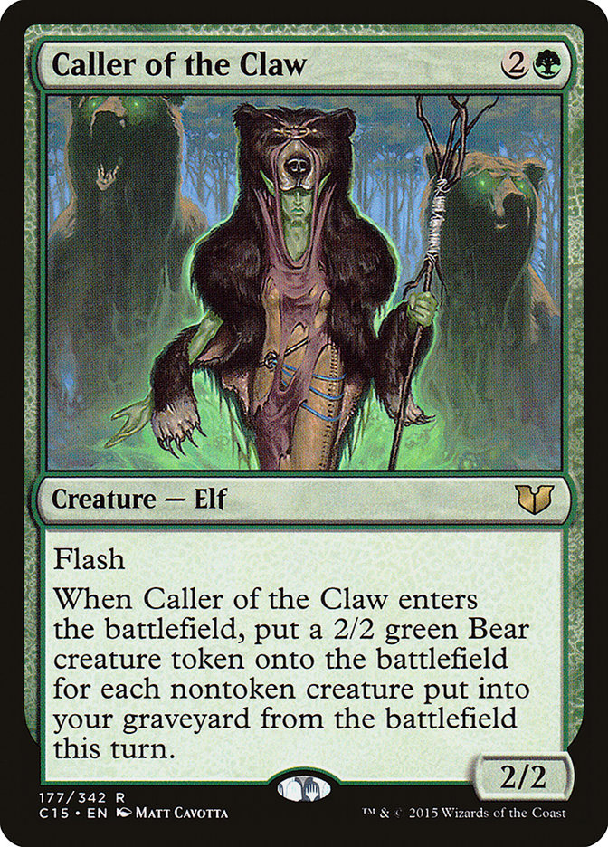 Caller of the Claw [Commander 2015] | Tables and Towers