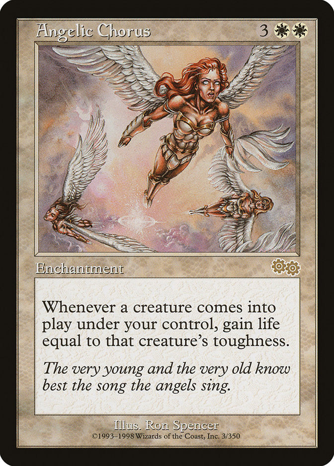 Angelic Chorus [Urza's Saga] | Tables and Towers