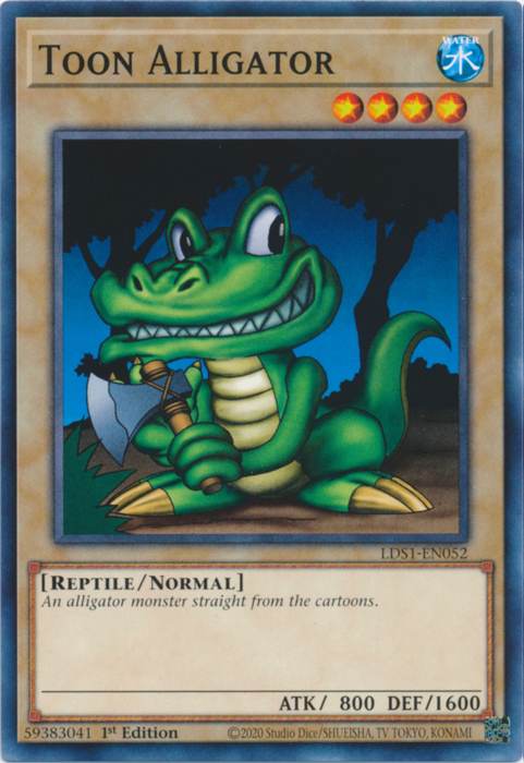 Toon Alligator [LDS1-EN052] Common | Tables and Towers