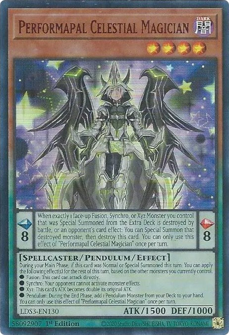 Performapal Celestial Magician (Red) [LDS3-EN130] Ultra Rare | Tables and Towers